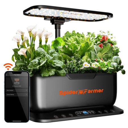 Hidroponisks puķu pods Spider Farmer SmartG12