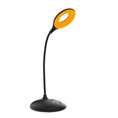 LED lasīšanas lampiņa bez zilās komponentes LuDream Aura - Dzintara/Melna