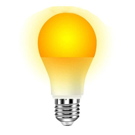 3W LED spuldze bez zilās komponentes LuDream - Amber (E27)
