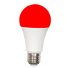 7W LED spuldze bez zilās komponentes LuDream - Red (E27)