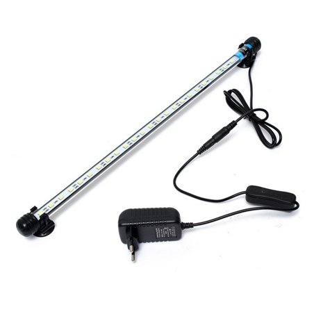 27 LED ūdensnecaurlaidīgs apgaismojums akvārijiem 49 cm
