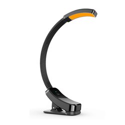 LED lasīšanas lampiņa bez zilās sastāvdaļas Bentech D128AB - oranža gaisma