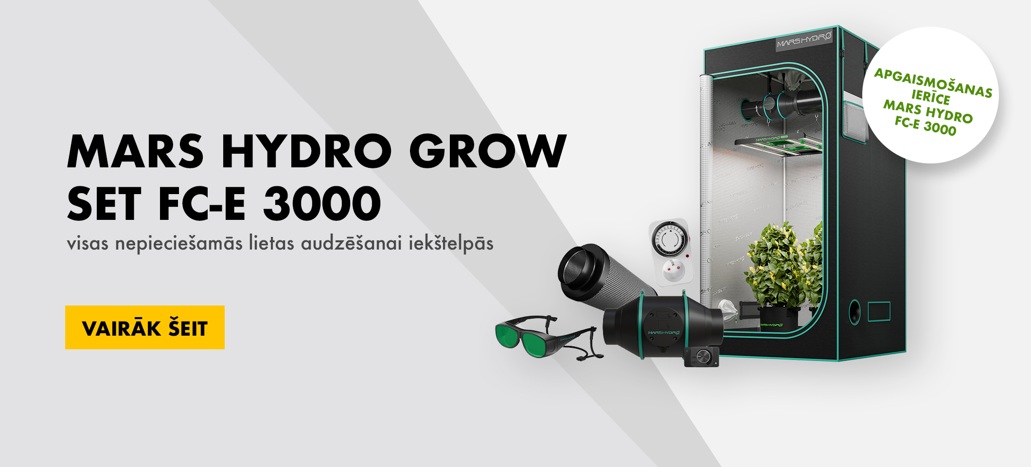 Mars Hydro audzēšanas komplekts FC-E 3000